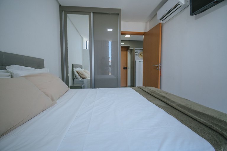 Apê aconchegante a 50m do mar