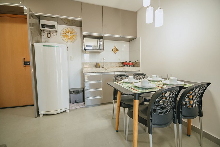 Apê aconchegante a 50m do mar