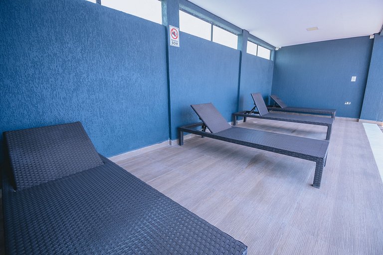 Apê aconchegante a 50m do mar