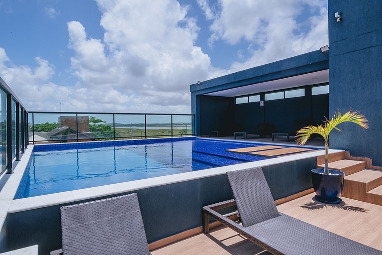 Apê aconchegante a 50m do mar