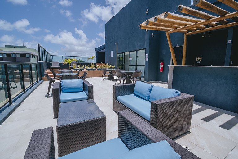 Apê aconchegante a 50m do mar