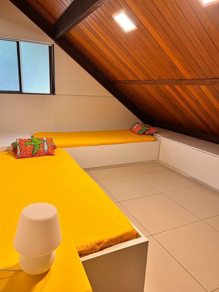 Bangalô exclusivo com serviço e piscina privada