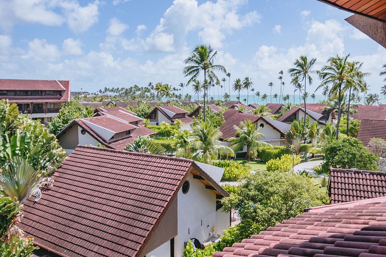 Refúgio Pé na Areia em Muro Alto - 2 quartos