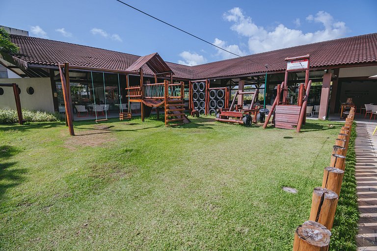 Refúgio Pé na Areia em Muro Alto - 2 quartos