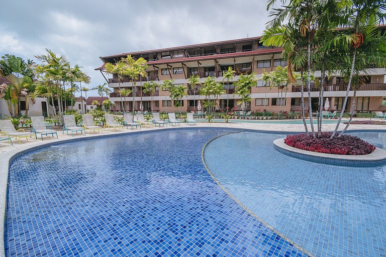 Refúgio Pé na Areia em Muro Alto - 2 quartos