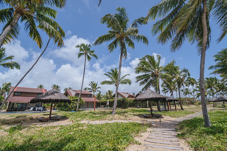 Refúgio Pé na Areia em Muro Alto - 2 quartos