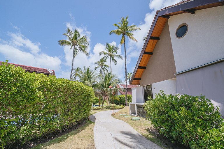 Refúgio Pé na Areia em Muro Alto - 2 quartos
