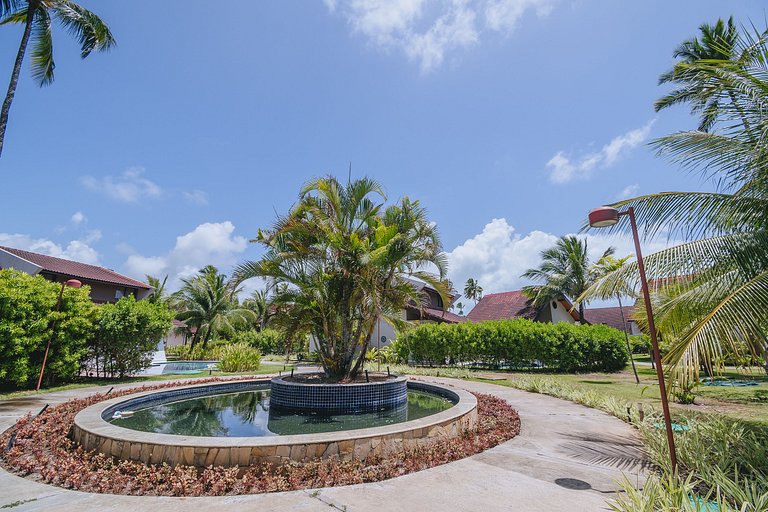 Refúgio Pé na Areia em Muro Alto - 2 quartos