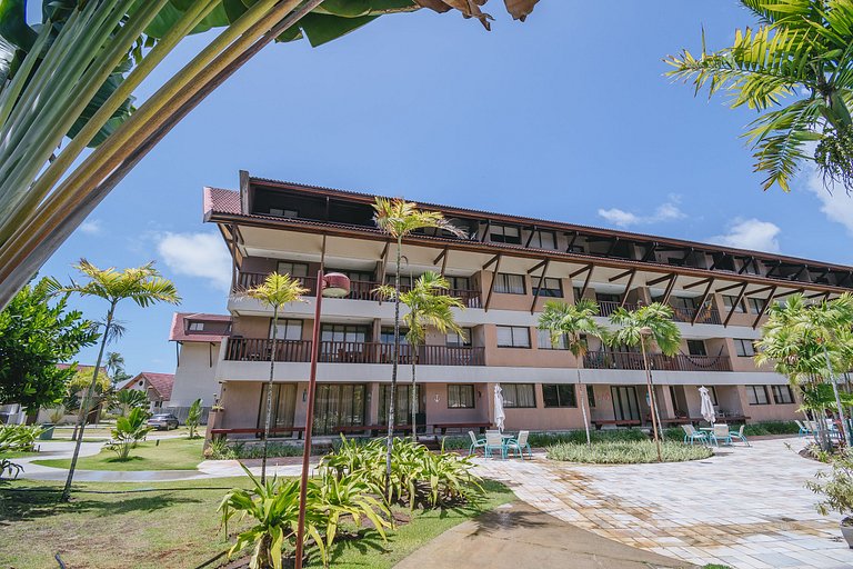 Refúgio Pé na Areia em Muro Alto - 2 quartos