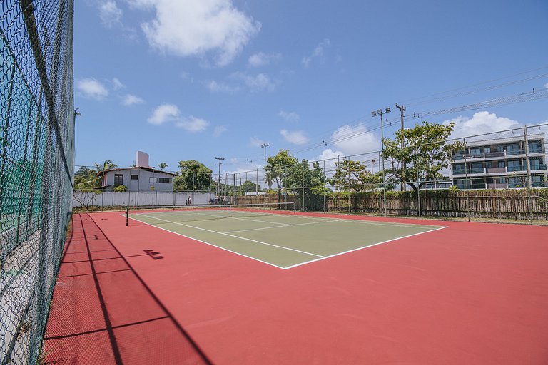 Refúgio Pé na Areia em Muro Alto - 2 quartos