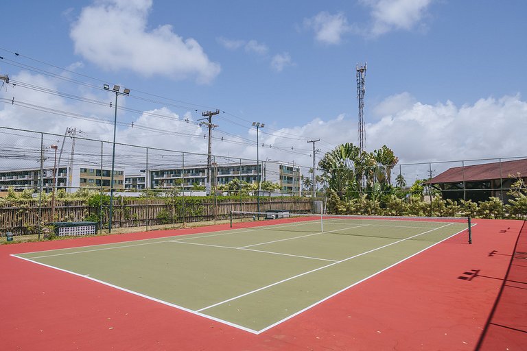 Refúgio Pé na Areia em Muro Alto - 2 quartos