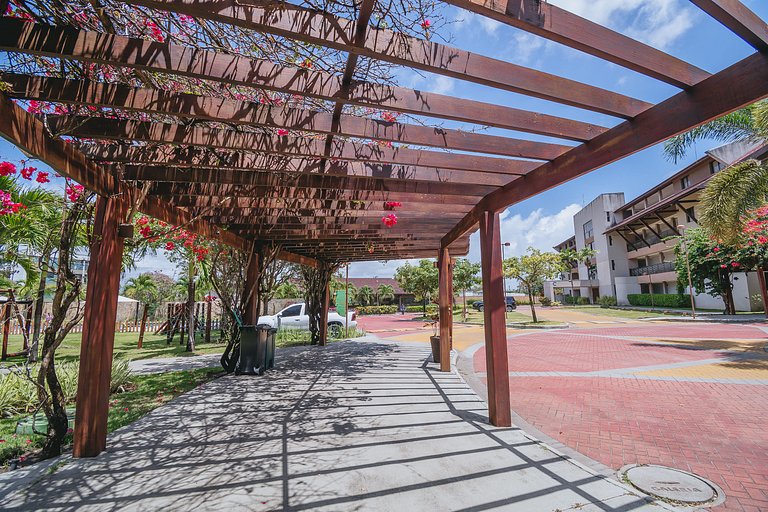 Refúgio Pé na Areia em Muro Alto - 2 quartos