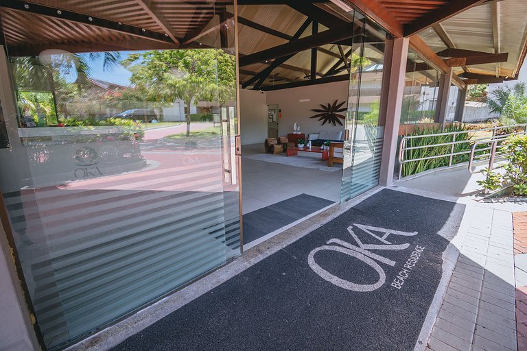 Refúgio Pé na Areia em Muro Alto - 2 quartos