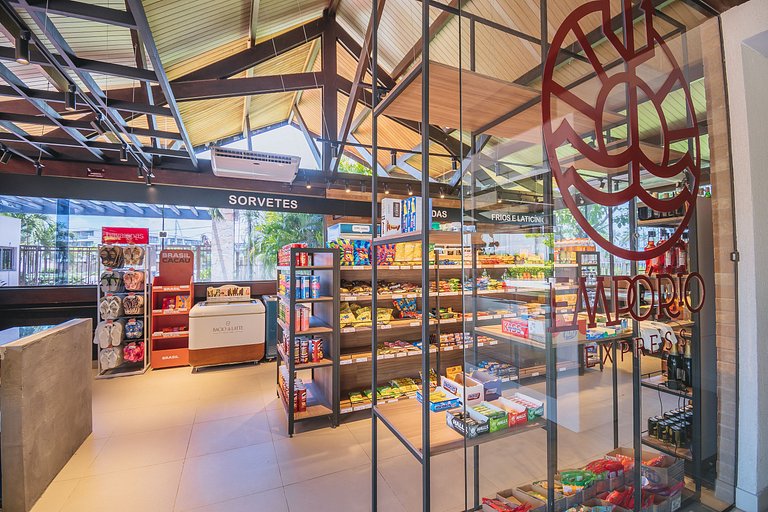 Refúgio Pé na Areia em Muro Alto - 2 quartos