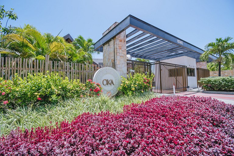 Refúgio Pé na Areia em Muro Alto - 2 quartos