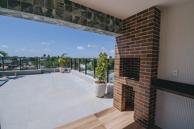 Apê aconchegante a 150m das piscinas naturais