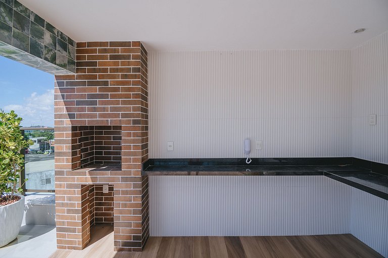 Apê aconchegante a 150m das piscinas naturais