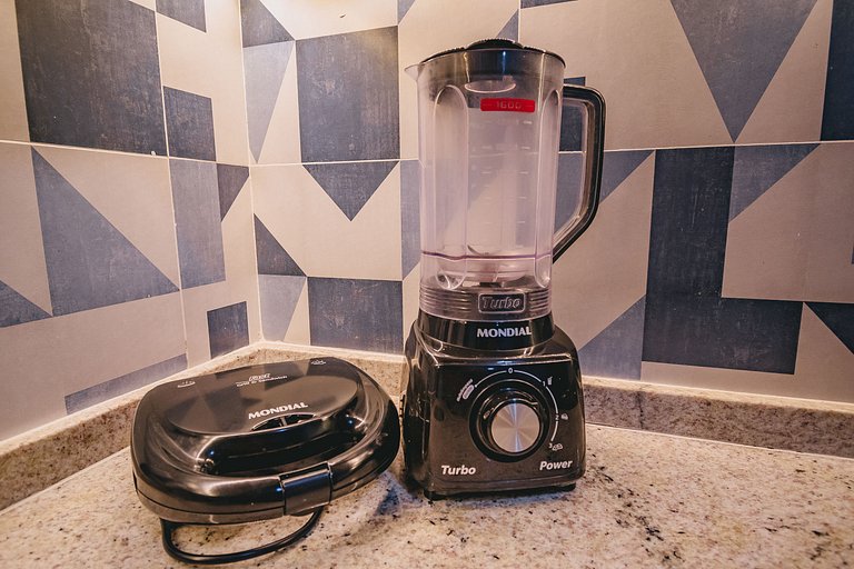 Apê aconchegante no centro de porto