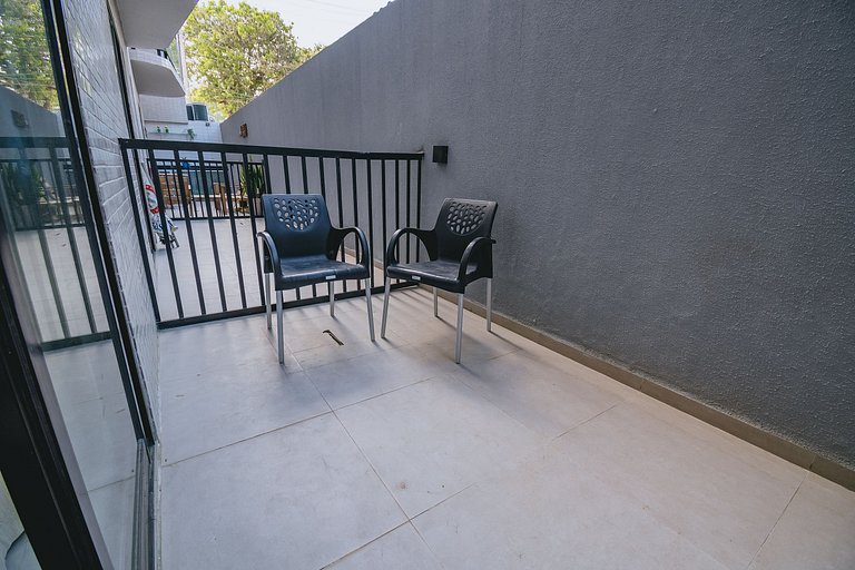 Apê aconchegante no centro de porto