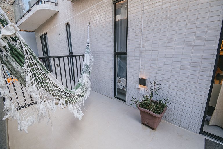 Apê aconchegante no centro de porto