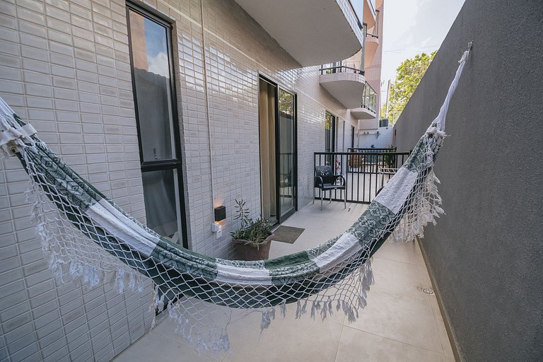 Apê aconchegante no centro de porto