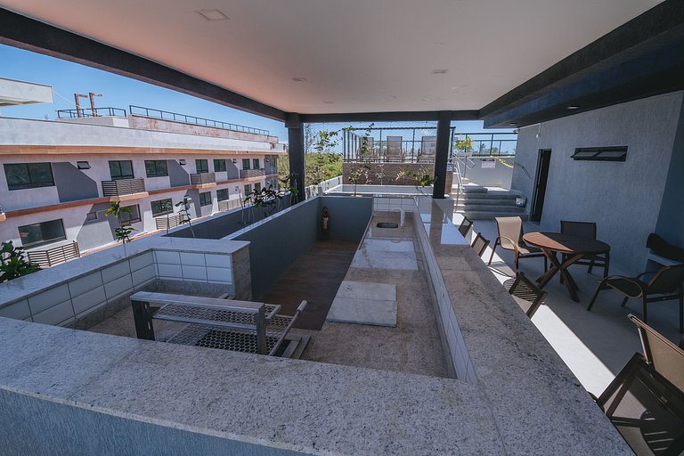 Apê aconchegante no centro de porto