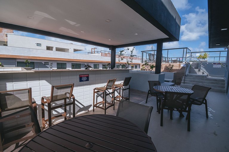 Apê aconchegante no centro de porto