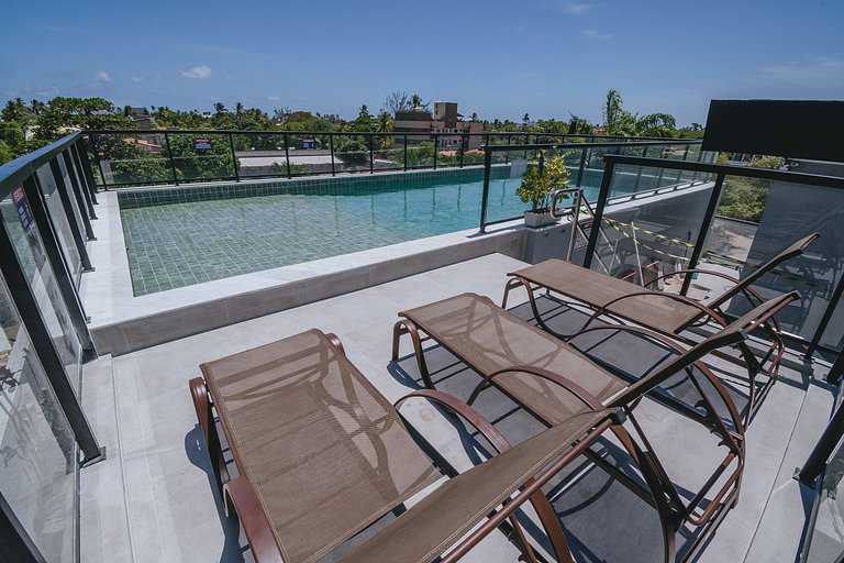 Apê aconchegante no centro de porto