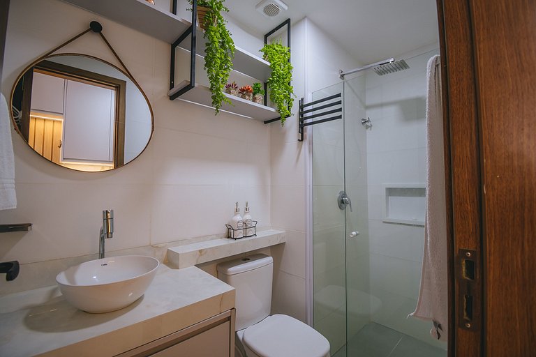 Studio no paraíso a 50m do mar