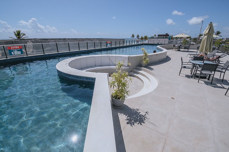 Studio no paraíso a 50m do mar