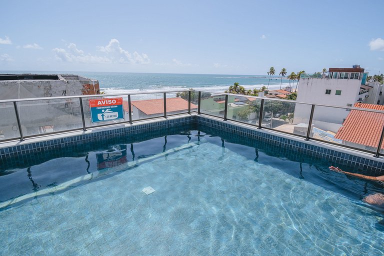 Studio no paraíso a 50m do mar