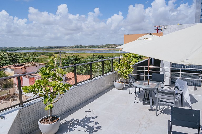 Studio no paraíso a 50m do mar