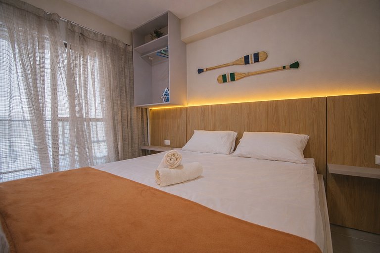 Studio no paraíso a 50m do mar