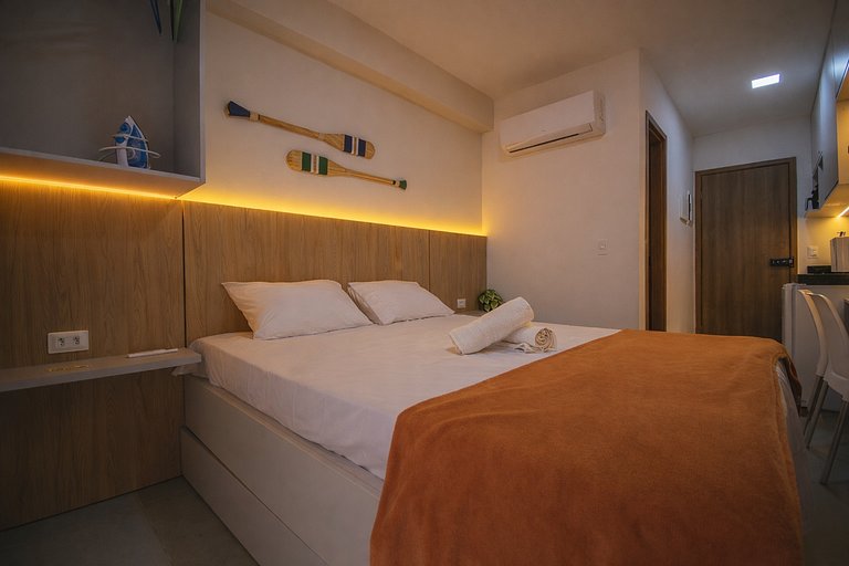 Studio no paraíso a 50m do mar