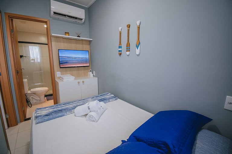 Studio aconchegante c/ restaurante em Muro Alto