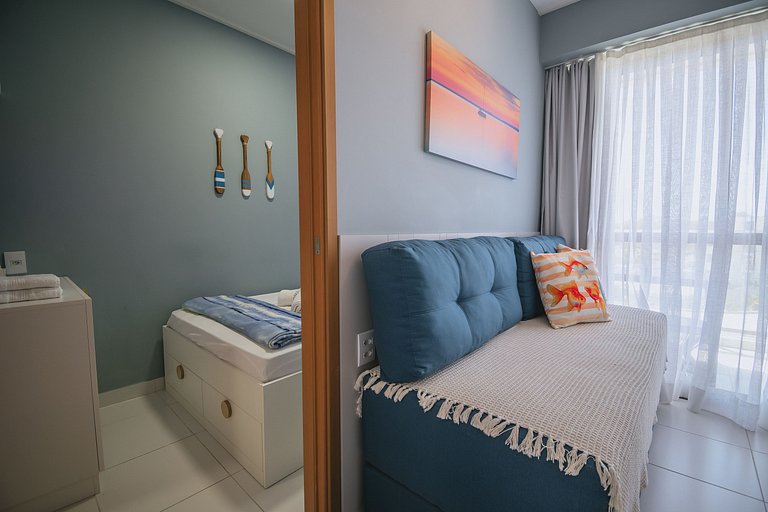 Studio aconchegante c/ restaurante em Muro Alto