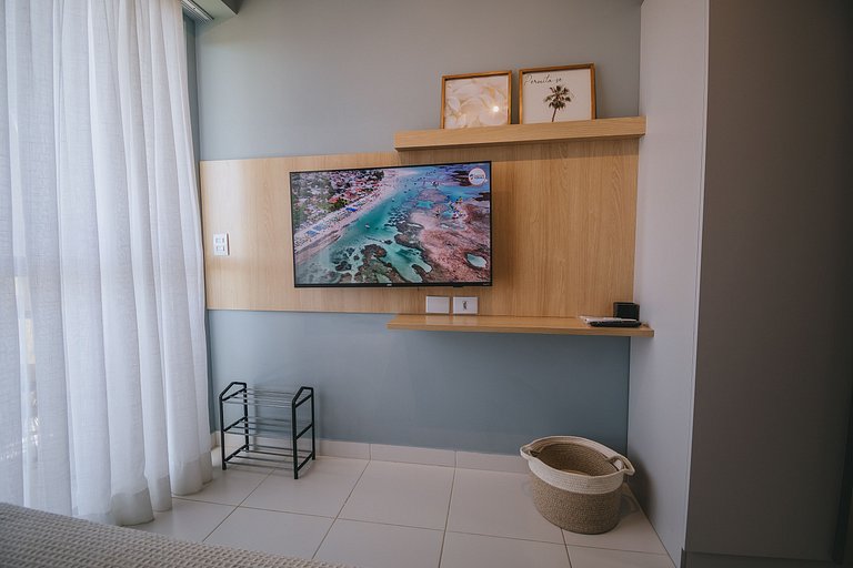 Studio aconchegante c/ restaurante em Muro Alto