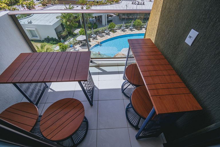 Studio aconchegante c/ restaurante em Muro Alto