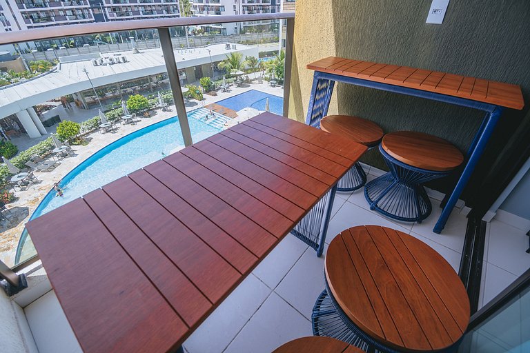 Studio aconchegante c/ restaurante em Muro Alto