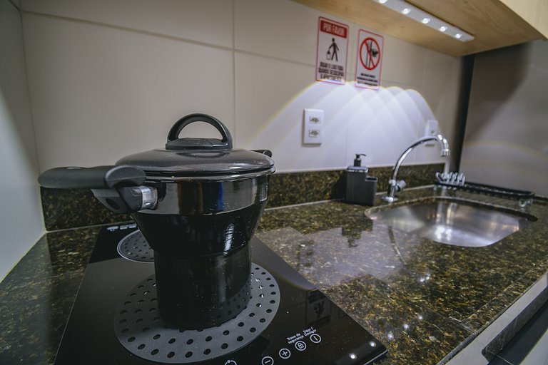 Studio aconchegante c/ restaurante em Muro Alto