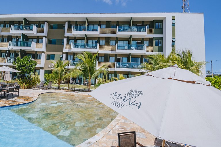 Studio aconchegante c/ restaurante em Muro Alto