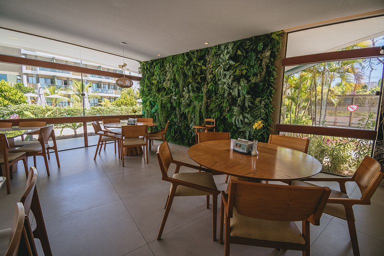 Studio aconchegante c/ restaurante em Muro Alto