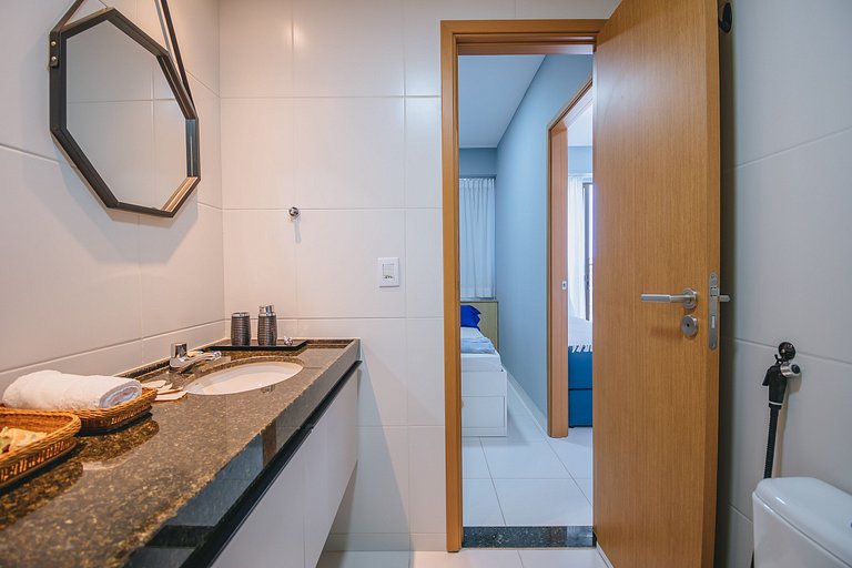 Studio aconchegante c/ restaurante em Muro Alto