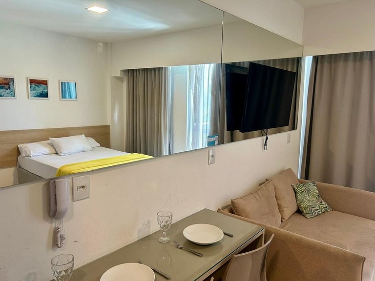 Studio no paraíso a 150m do mar