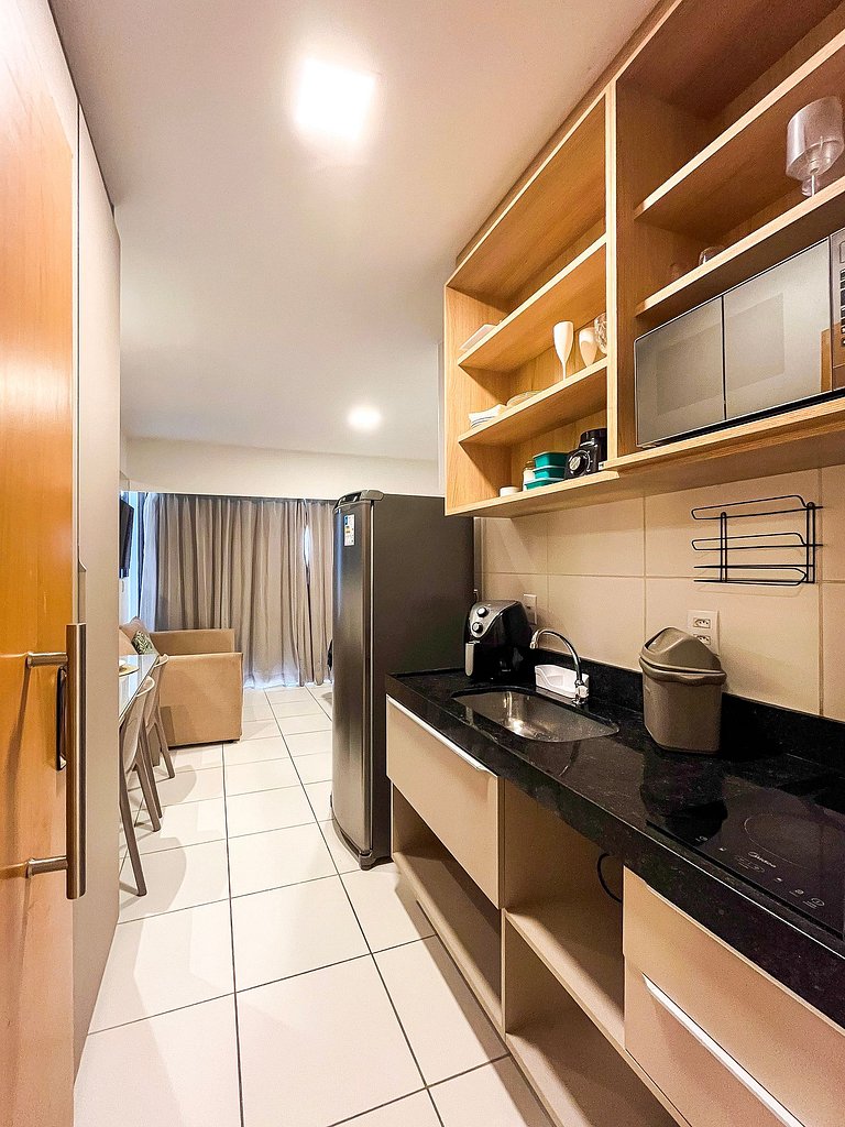 Studio no paraíso a 150m do mar