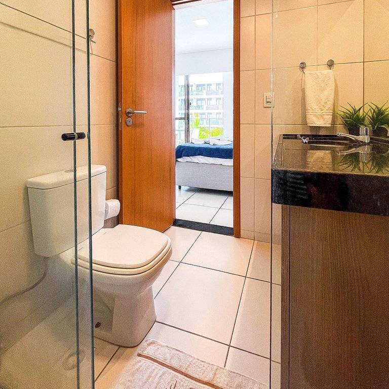 Studio no paraíso a 150m do mar