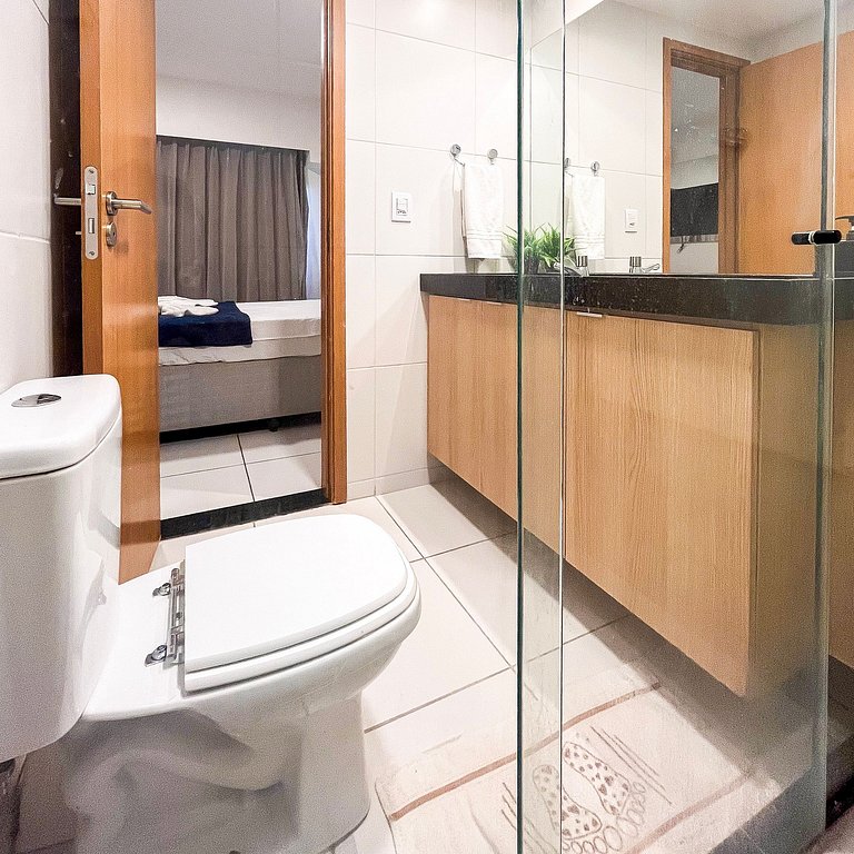 Studio no paraíso a 150m do mar