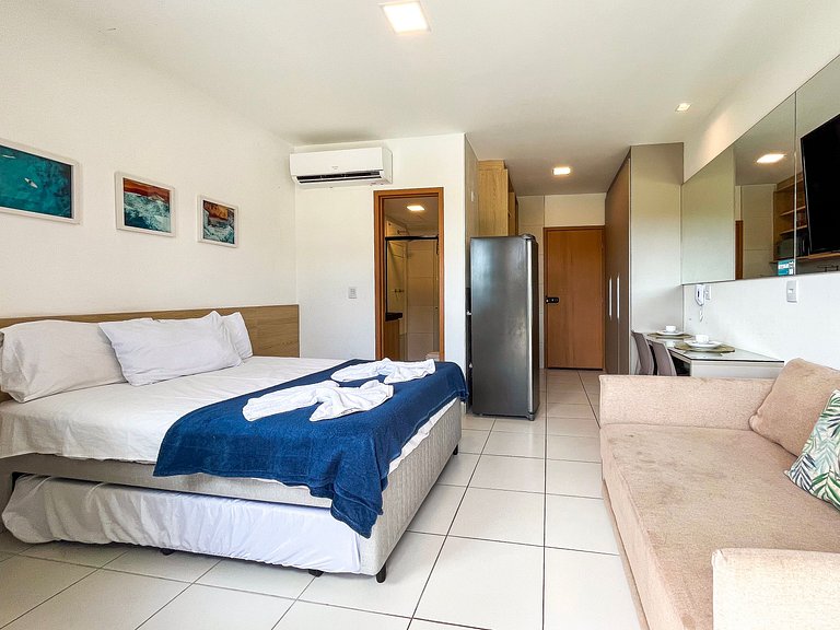 Studio no paraíso a 150m do mar