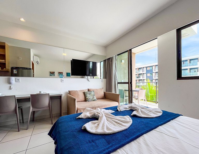 Studio no paraíso a 150m do mar