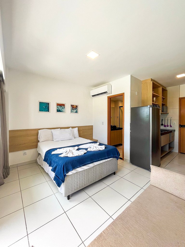 Studio no paraíso a 150m do mar